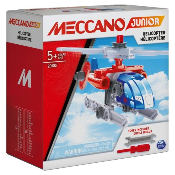 MECCANO Junior Helicopter STEAM building kit  For Age 5+  New Sealed - Picture 1 of 12